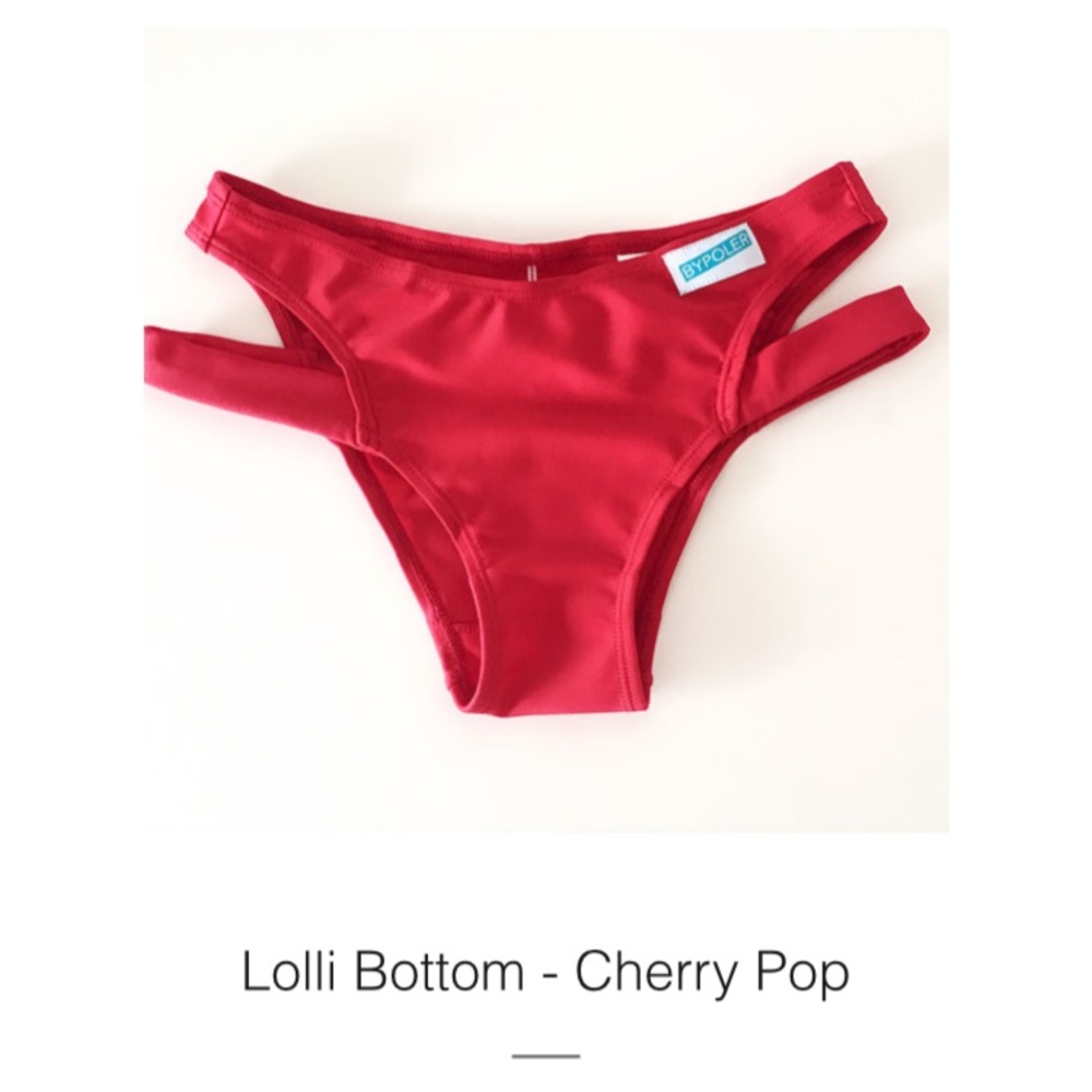 Red Bikini / Pole Short Bottoms